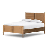 Featuring Liza Toasted Sungkai Bed by Four Hands at Amethyst Home. Dreamy woven panels is the perfect foundation for this warm, layered bed.  We love that this detail heavy look can make even the most sterile bedroom come to life.
Overall Dimensions: 64"W x 84"L x 54"HColors: Toasted Sungkai , Vintage NaturalMaterials: Solid Sungkai , 100% PolyethyleneWeight: 165.79Volume: 31.36Bo. Amethyst Home provides interior design, new construction, custom furniture and area rugs in the Scottsdale metro area