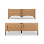 Featuring Liza Toasted Sungkai Bed by Four Hands at Amethyst Home. Dreamy woven panels is the perfect foundation for this warm, layered bed.  We love that this detail heavy look can make even the most sterile bedroom come to life.
Overall Dimensions: 64"W x 84"L x 54"HColors: Toasted Sungkai , Vintage NaturalMaterials: Solid Sungkai , 100% PolyethyleneWeight: 165.79Volume: 31.36Bo. Amethyst Home provides interior design, new construction, custom furniture and area rugs in the Scottsdale metro area