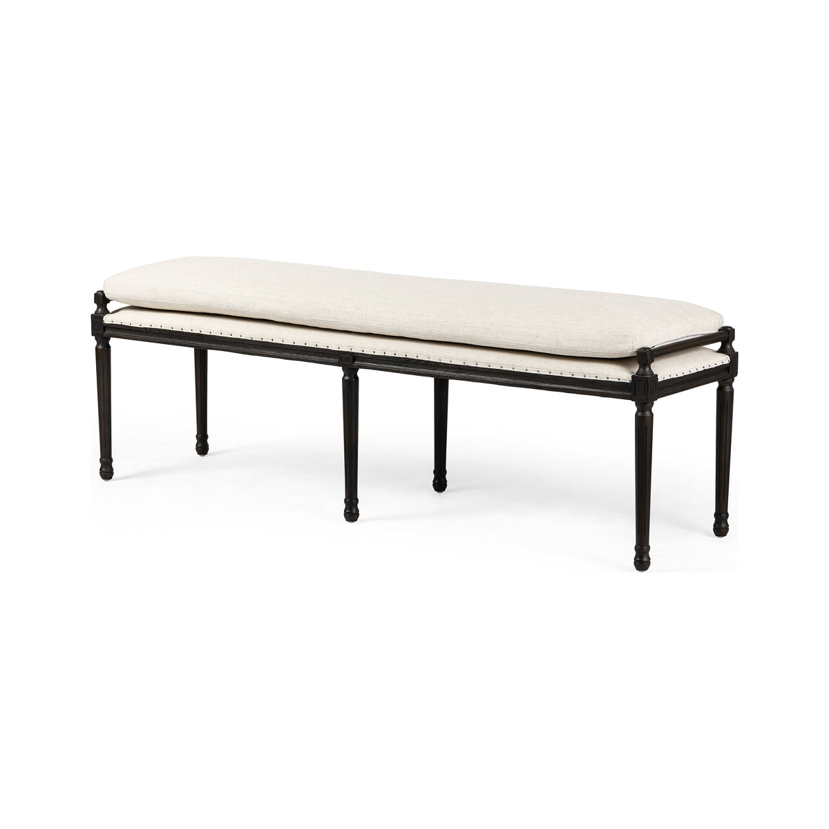 Lucille Alcala Cream Dining Bench | shipping 10/15/2025