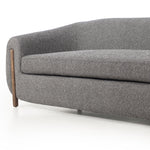 Featuring Lyla Capri Ebony Sofa by Four Hands at Amethyst Home. A fresh, elongated take on the traditional tub chair, with exaggerated depth for drama and comfort. Solid parawood legs intersect ebony upholstery on this plush sofa. Performance fabrics are specially created to withstand spills, stains, high traffic and wear, ensuring long-term comfort and unmatched durability.
Overall. Amethyst Home provides interior design, new construction, custom furniture, and area rugs in the Austin metro area.