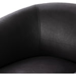 Featuring Lyla Chair - Heirloom Black by Four Hands at Amethyst Home. This updated take on the traditional tub chair pairs rich black top-grain leather with solid ash to shape a sculpted seat with exaggerated depth. Sourced from one of the oldest family-owned tanneries in Italyâ€™s Bassano del Grappa, heirloom leather is salvaged and processed from upcycled hides featuring an. Amethyst Home provides interior design, new construction, custom furniture, and area rugs in the Newport Beach metro area.