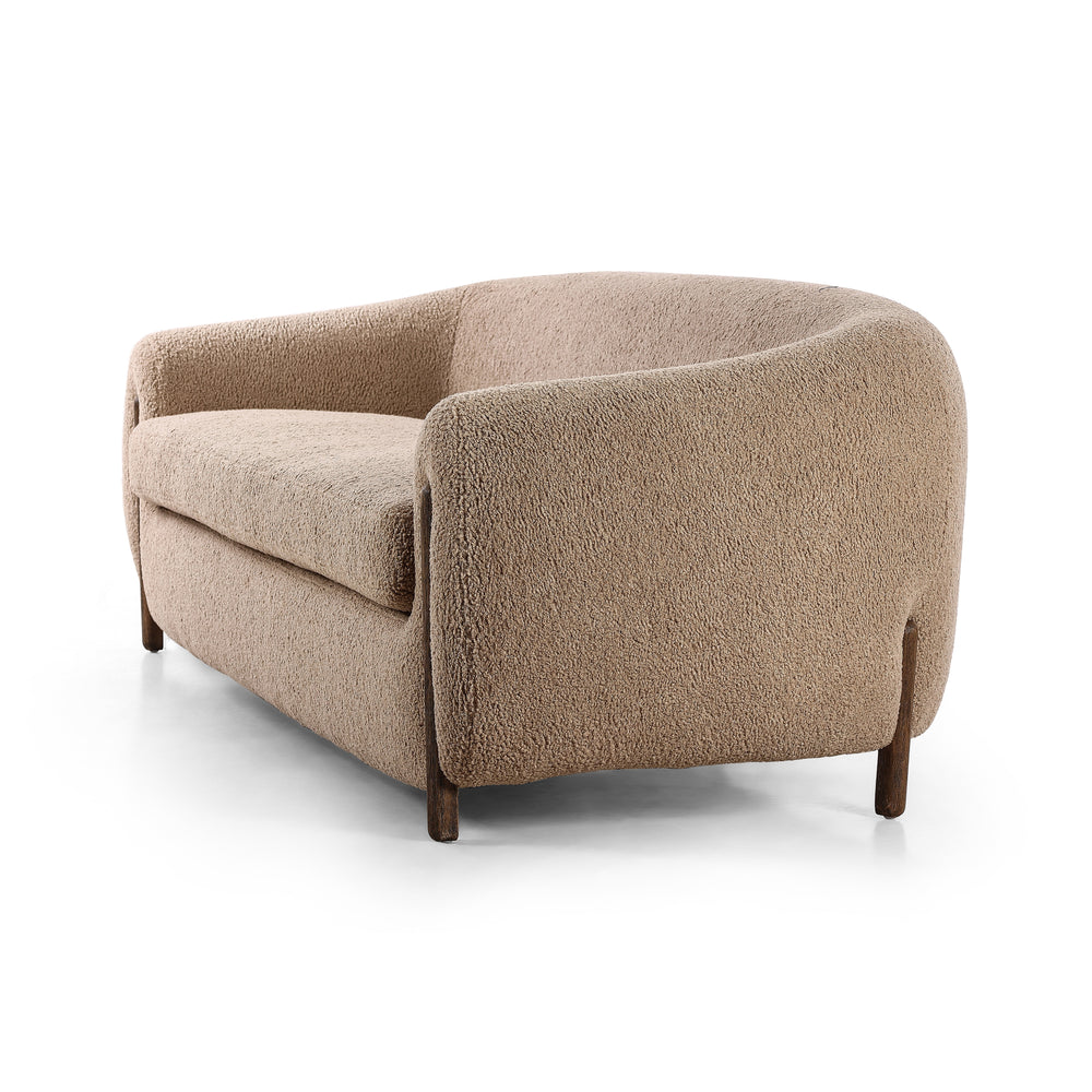Lyla Sheepskin Camel Sofa | shipping 09/09/2025