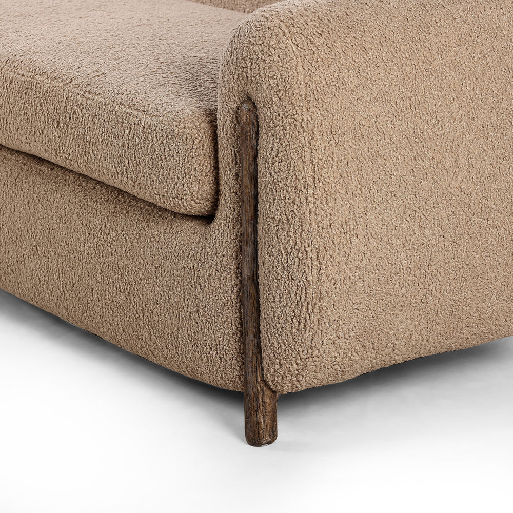 Lyla Sheepskin Camel Sofa | shipping 09/09/2025