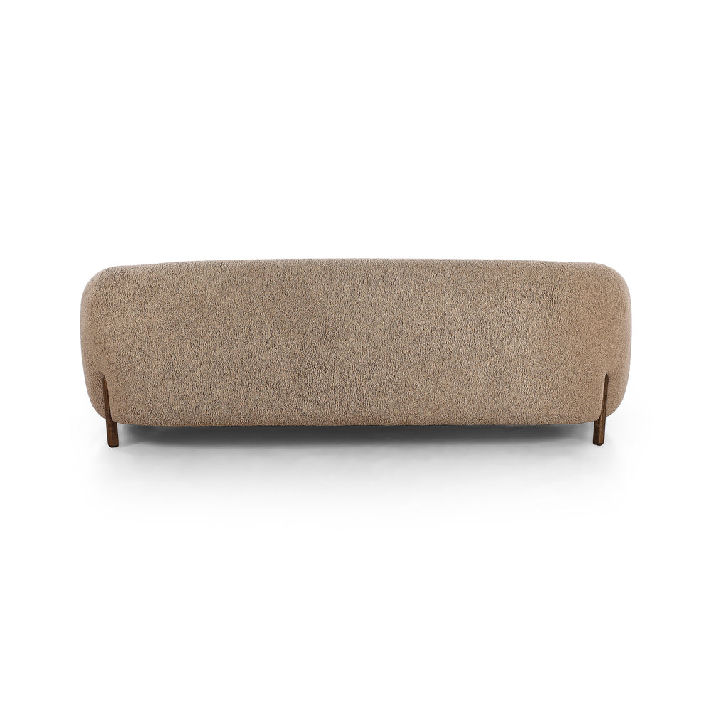 Lyla Sheepskin Camel Sofa | shipping 09/09/2025