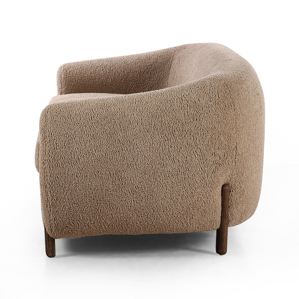 Lyla Sheepskin Camel Sofa | shipping 09/09/2025