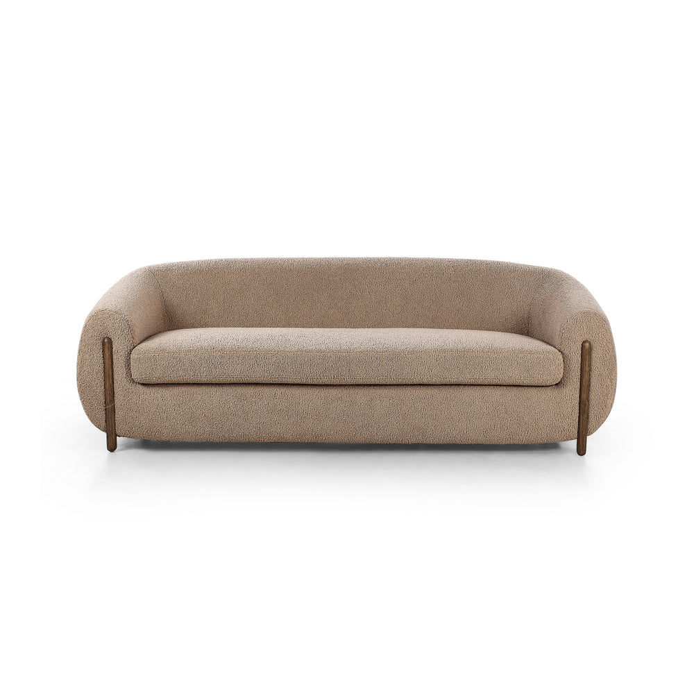 Lyla Sheepskin Camel Sofa | shipping 09/09/2025