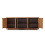 Featuring Macklin Light Mahogany Sideboard by Four Hands at Amethyst Home. Danish midcentury, modernized. Light-finished mahogany forms clean casing and a plinth-style base, with doors of woven paper cord for a high-texture touch.
Collection: SlaytonColors: Light Mahogany ,Light Mahogany Veneer ,Natural Paper RushMaterials: Solid Mahogany ,Mahogany Veneer ,RushOverall Dimensions: . Amethyst Home provides interior design, new construction, custom furniture, and area rugs in the Portland metro area.