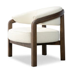 Featuring Marci Accent Chair - Altro Snow by Four Hands at Amethyst Home. This floating wrap chair features an exposed wood profile that cradles seat and back cushions. The frame feels fluid, as it travels from the ground to the upholstered back rest and back down through the hind legs. Spring suspension ensures stylish comfort.
Collection: FarrowColors: T. Amethyst Home provides interior design, new home construction design consulting, vintage area rugs, and lighting in the Washington metro area.