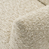 Featuring Margot Solema Cream Accent Swivel Chair by Four Hands at Amethyst Home. A modern take on a 70s-inspired shape. This sink-in, pillow-like chair features S-spring suspension for extra comfort and durability in the seat, all on a 360-degree swivel. Upholstered in an exaggerated boucle fabric with extra depth and texture throughout.
Collection: OsloColor. Amethyst Home provides interior design, new home construction design consulting, vintage area rugs, and lighting in the Austin metro area.