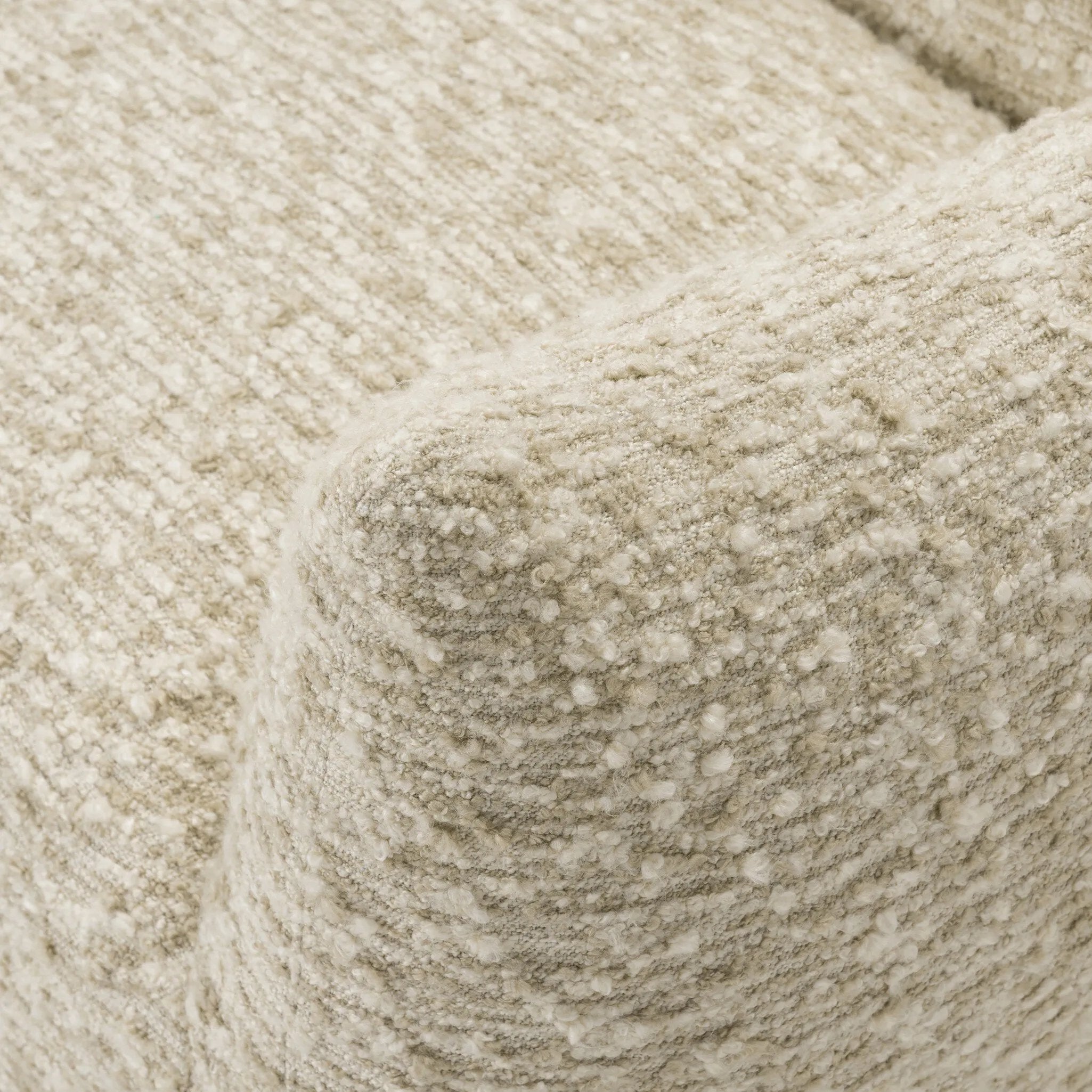 Featuring Margot Solema Cream Accent Swivel Chair by Four Hands at Amethyst Home. A modern take on a 70s-inspired shape. This sink-in, pillow-like chair features S-spring suspension for extra comfort and durability in the seat, all on a 360-degree swivel. Upholstered in an exaggerated boucle fabric with extra depth and texture throughout.
Collection: OsloColor. Amethyst Home provides interior design, new home construction design consulting, vintage area rugs, and lighting in the Austin metro area.
