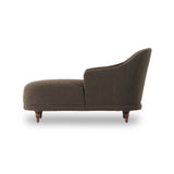 Featuring Marnie Knoll Mink Chaise Lounge by Four Hands at Amethyst Home. Experience the luxury of Marnie Knoll's Mink Chaise Lounge. This comfortable and stylish chaise is perfect for relaxing after a long day. With its soft mink fabric and plush back cushion, it makes a cozy addition to any living space.Overall Dimensions: 61"W x 32"L x 35"H
Collection: C. Amethyst Home provides interior design, new home construction design consulting, vintage area rugs, and lighting in the Nashville metro area.