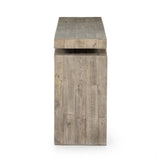 Featuring Matthes Weathered Wheat Console Table by Four Hands at Amethyst Home. Simple and streamlined to showcase natural beauty. Finished in a weathered wheat, solid reclaimed pine fashions a modern media console with rustic vibes.
Overall Dimensions: 79"W x 15"L x 31"HColors: Weathered WheatMaterials: Solid Reclaimed PineWeight: 70.55Clearance from Floor: 23.25"Distance Between Legs. Amethyst Home provides interior design, new construction, custom furniture and area rugs in the Tampa metro area