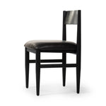 Featuring Mavery Sierra Espresso Armless Dining Chair by Four Hands at Amethyst Home. Classic midcentury form meets monochromatic comfort. The tapered-leg design of this oak dining chair is finished with an espresso-brown upholstered cushion for a sleek, inviting seat.
Collection: AshfordColors: Sierra Espresso, Brushed Ebony Oak, Brushed Ebony Oak VeneerMateri. Amethyst Home provides interior design, new home construction design consulting, vintage area rugs, and lighting in the Omaha metro area.