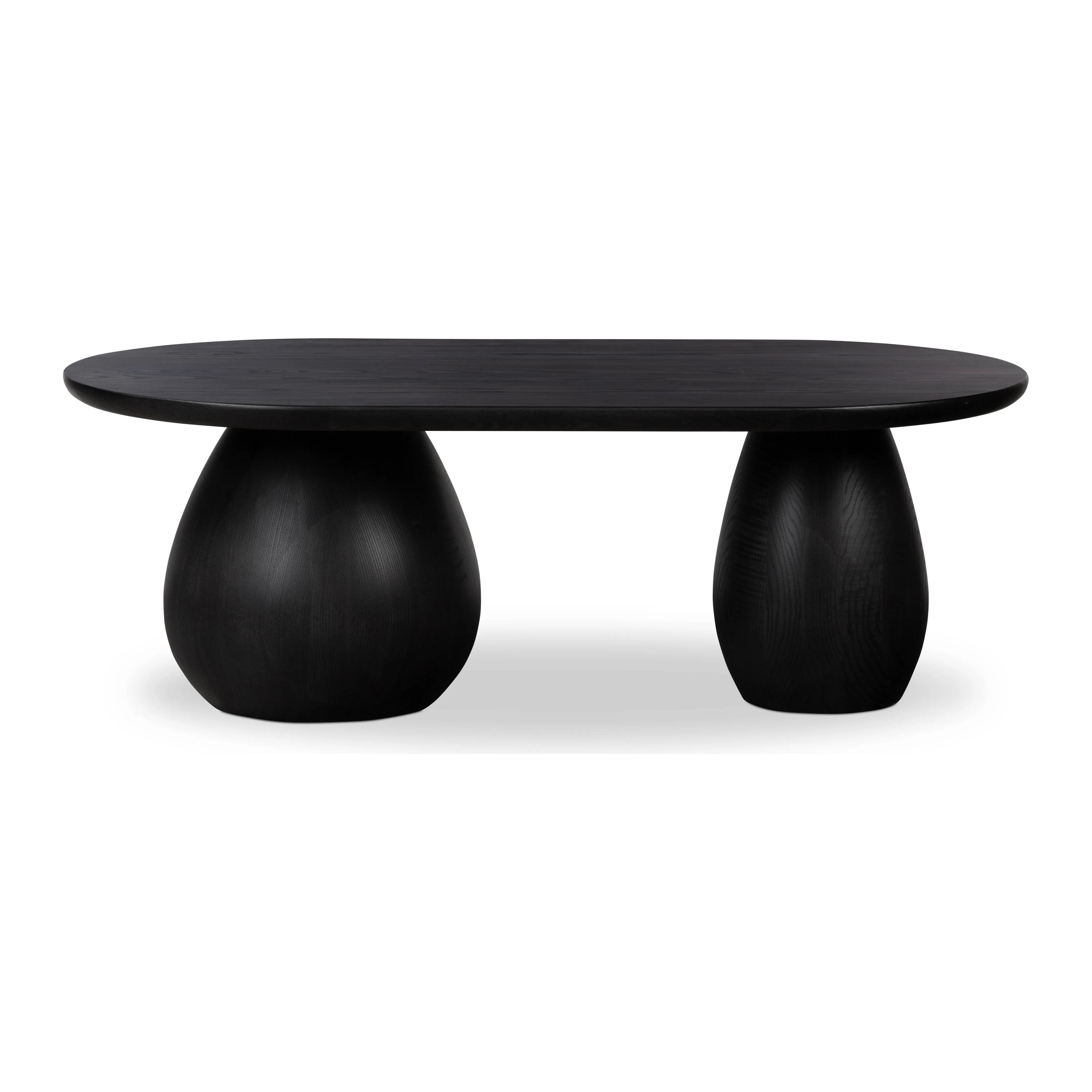 Featuring Merla Black Wash Ash Wood Coffee Table by Four Hands at Amethyst Home. Bring a natural sophistication to your living room with the Merla Black Wash Ash Wood Coffee Table. Its solid ash wood construction ensures a sturdy and long-lasting design, while its beautiful black wash finish brings a touch of elegance to your decor.Overall Dimensions: 43.25"W . Amethyst Home provides interior design, new home construction design consulting, vintage area rugs, and lighting in the Austin metro area.