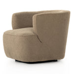Featuring Mila Swivel Chair - Sheepskin Camel by Four Hands at Amethyst Home. This fashion-forward upholstered piece, the Mila Sheepskin Camel Swivel Chair mixes an elegant fabric with interesting design elements from stainless steel to exposed hardwoods. Each piece features North American-made hardwood frames, steel suspension and hand craftsmanship for quality and comfort.
Overall Dimensions:. Amethyst Home provides interior design services, furniture, rugs, and lighting in the Omaha metro area.