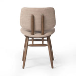 Featuring Montague Alcala Fawn Dining Chair by Four Hands at Amethyst Home. A textbook midcentury design with upholstered molded cushions pair style and comfort in one dining chair. Alternating joint positions add an unexpected architectural element to the piece. Performance fabrics are specially created to withstand spills, stains, high traffic and wear, . Amethyst Home provides interior design, new home construction design consulting, vintage area rugs, and lighting in the Scottsdale metro area.