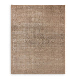 A jute-blend area rug is power-loomed in Egypt. Each pattern is created from a high-quality scan of a vintage rug. A team of graphic designers then perfects the pattern and colors to closely resemble the original rug. The result: a textural and versatile piece that looks authentically antiqued.Overall Dimensions60.00"w x 0.50"d x 96. Amethyst Home provides interior design, new home construction design consulting, vintage area rugs, and lighting in the Calabasas metro area.