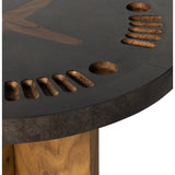 Featuring Natural Brown Guanacaste Poker Table by Four Hands at Amethyst Home. Handmade by skilled artisans, the Natural Brown Guanacaste Poker Table is a one-of-a-kind game that features a beautiful blend of hand-finished Guanacaste wood and metal that’s been aged through a manual, month-long process using natural elements to bring unique character to each . Amethyst Home provides interior design, new home construction design consulting, vintage area rugs, and lighting in the Monterey metro area.