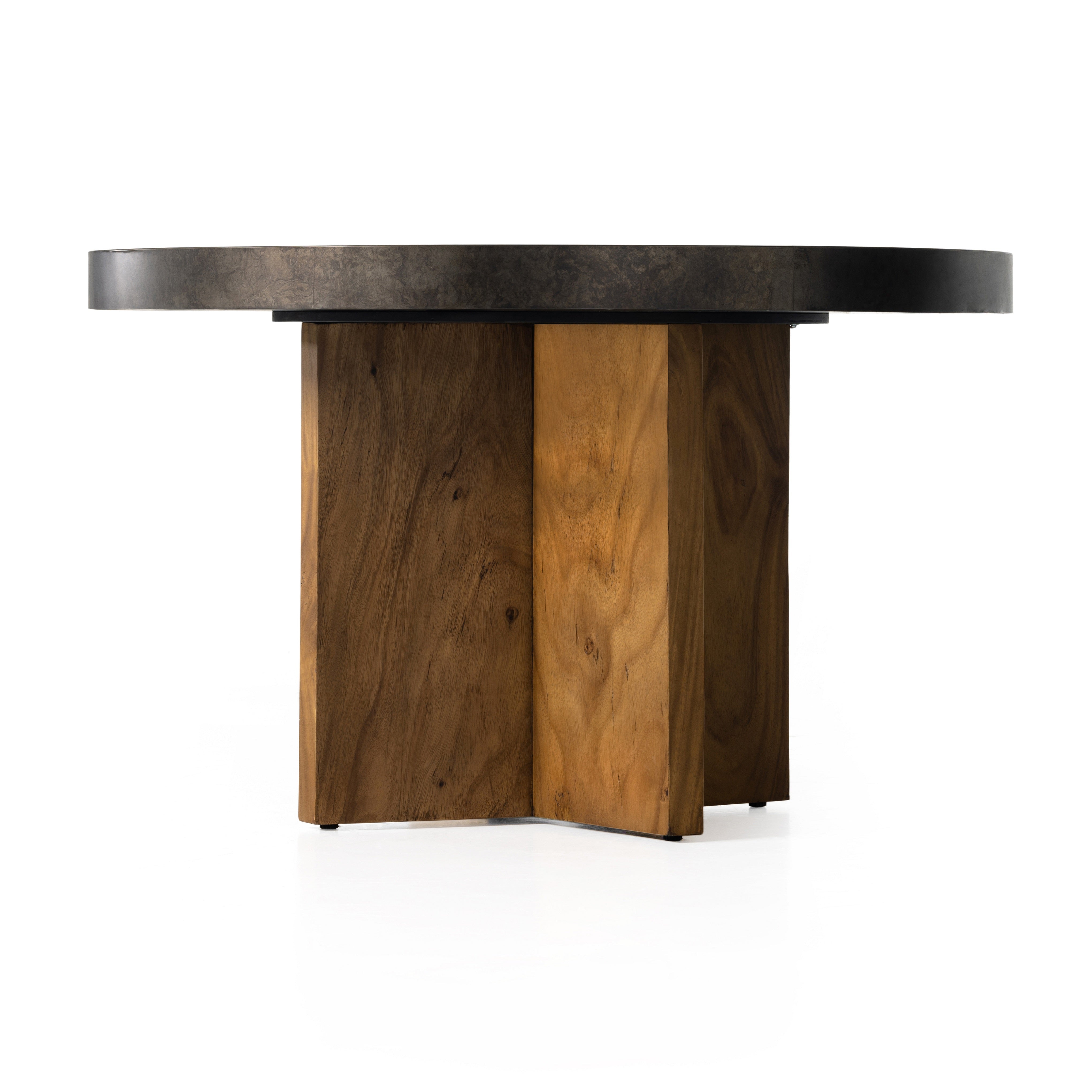 Featuring Natural Brown Guanacaste Poker Table by Four Hands at Amethyst Home. Handmade by skilled artisans, the Natural Brown Guanacaste Poker Table is a one-of-a-kind game that features a beautiful blend of hand-finished Guanacaste wood and metal that’s been aged through a manual, month-long process using natural elements to bring unique character to each piece. Includes built-ins for . Amethyst Home provides interior design services, furniture, rugs, and lighting in the Kansas City metro area. 