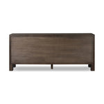 Featuring Noeline Smoked Black Oak Veneer 6 Drawer Dresser by Four Hands at Amethyst Home. Topped with a thick plank of solid oak, this extra-wide dresser blends modern lines and warm character with six roomy drawers, slightly curved corners, and solid square legs. Seamless drawer fronts have a push-latch mechanism. Made from solid oak and veneer in a s. Amethyst Home provides interior design, new home construction design consulting, vintage area rugs, and lighting in the Winter Garden metro area.