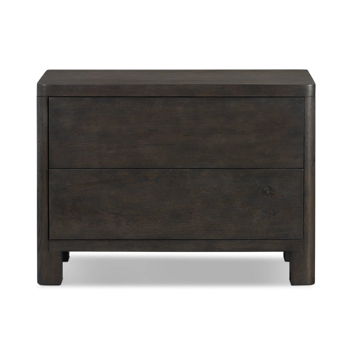 Noeline Smoked Black Oak Veneer Nightstand | shipping 09/02/2025