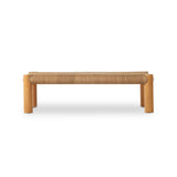Featuring Olin Light Wash Mahogany Coffee Table by Four Hands at Amethyst Home. The traditional coffee table gets a textural twist. Chunky column legs of light-washed mahogany support a rectangular tabletop of braided sugar palm leaves.
Collection: Grass RootsColors: Light Wash Mahogany ,Natural AgelMaterials: Solid Mahogany ,Sugar PalmOverall Dimensions: 55"W x 35"L x 16.25"H Weight. Amethyst Home provides interior design, new construction, custom furniture, and area rugs in the Omaha metro area.