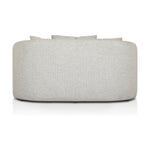 Featuring Opal Faye Sand Outdoor Daybed by Four Hands at Amethyst Home. U-shaped and spacious, this fully upholstered outdoor daybed invites you to lounge. Sink-in cushioning and three knife-edge throw pillows offer additional comfort. Cover or store indoors during inclement weather and when not in use.Overall Dimensions: 68"W x 65.25"L x 35"H
Collection: Sola. Amethyst Home provides interior design, new home construction design consulting, vintage area rugs, and lighting in the Boston metro area.