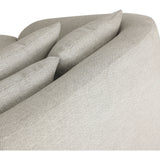 Featuring Opal Faye Sand Outdoor Daybed by Four Hands at Amethyst Home. U-shaped and spacious, this fully upholstered outdoor daybed invites you to lounge. Sink-in cushioning and three knife-edge throw pillows offer additional comfort. Cover or store indoors during inclement weather and when not in use.Overall Dimensions: 68"W x 65.25"L x 35"H
Collection:. Amethyst Home provides interior design, new home construction design consulting, vintage area rugs, and lighting in the Kansas City metro area.