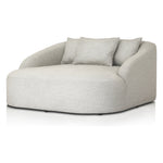 Featuring Opal Faye Sand Outdoor Daybed by Four Hands at Amethyst Home. U-shaped and spacious, this fully upholstered outdoor daybed invites you to lounge. Sink-in cushioning and three knife-edge throw pillows offer additional comfort. Cover or store indoors during inclement weather and when not in use.Overall Dimensions: 68"W x 65.25"L x 35"H
Collection: Solan. Amethyst Home provides interior design, new home construction design consulting, vintage area rugs, and lighting in the Omaha metro area.