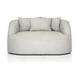 Featuring Opal Faye Sand Outdoor Daybed by Four Hands at Amethyst Home. U-shaped and spacious, this fully upholstered outdoor daybed invites you to lounge. Sink-in cushioning and three knife-edge throw pillows offer additional comfort. Cover or store indoors during inclement weather and when not in use.Overall Dimensions: 68"W x 65.25"L x 35"H
Collection: S. Amethyst Home provides interior design, new home construction design consulting, vintage area rugs, and lighting in the San Diego metro area.