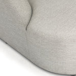 Featuring Opal Faye Sand Outdoor Daybed by Four Hands at Amethyst Home. U-shaped and spacious, this fully upholstered outdoor daybed invites you to lounge. Sink-in cushioning and three knife-edge throw pillows offer additional comfort. Cover or store indoors during inclement weather and when not in use.Overall Dimensions: 68"W x 65.25"L x 35"H
Collection: Solan. Amethyst Home provides interior design, new home construction design consulting, vintage area rugs, and lighting in the Tampa metro area.