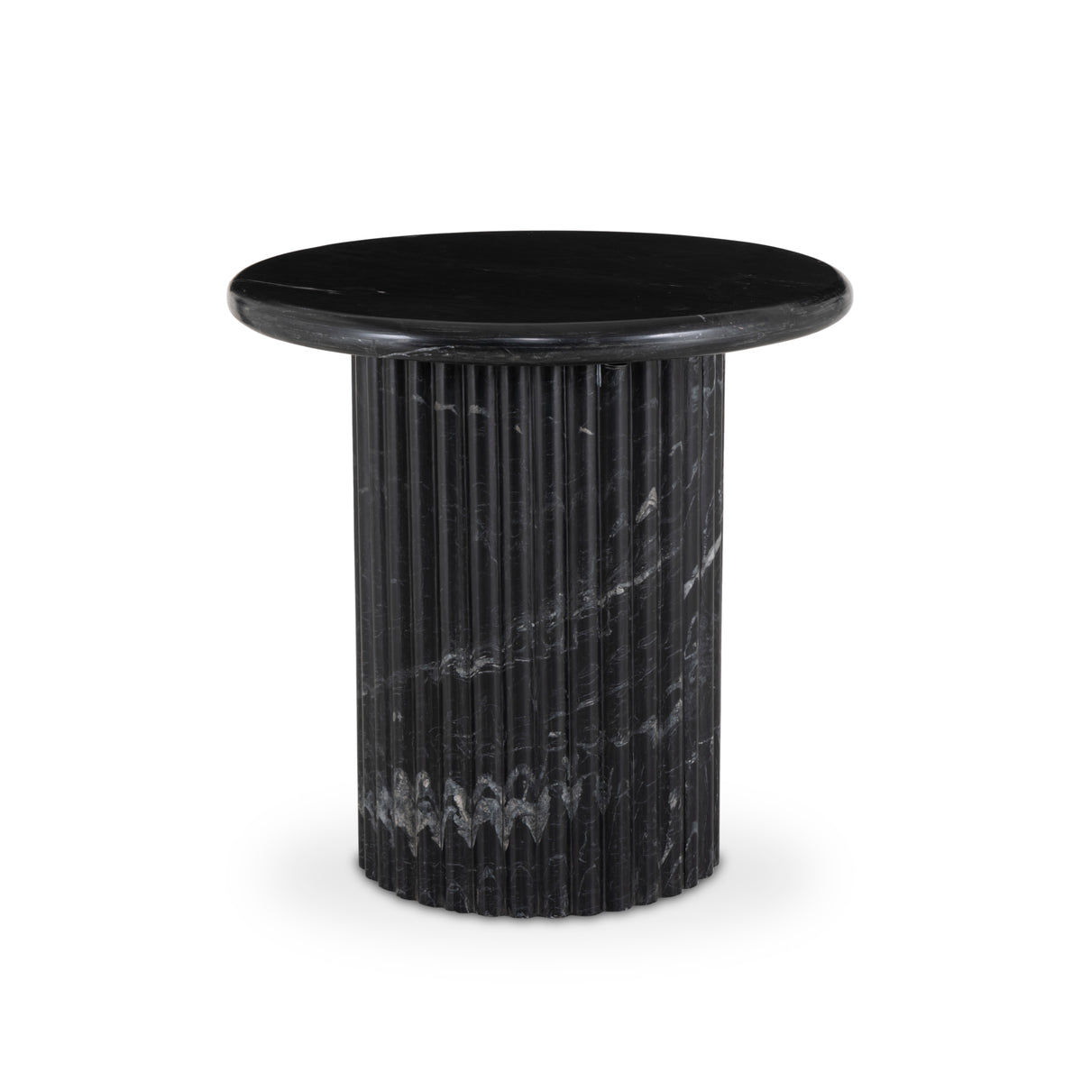 Oranda Black Marble End Table | shipping 10/15/2025