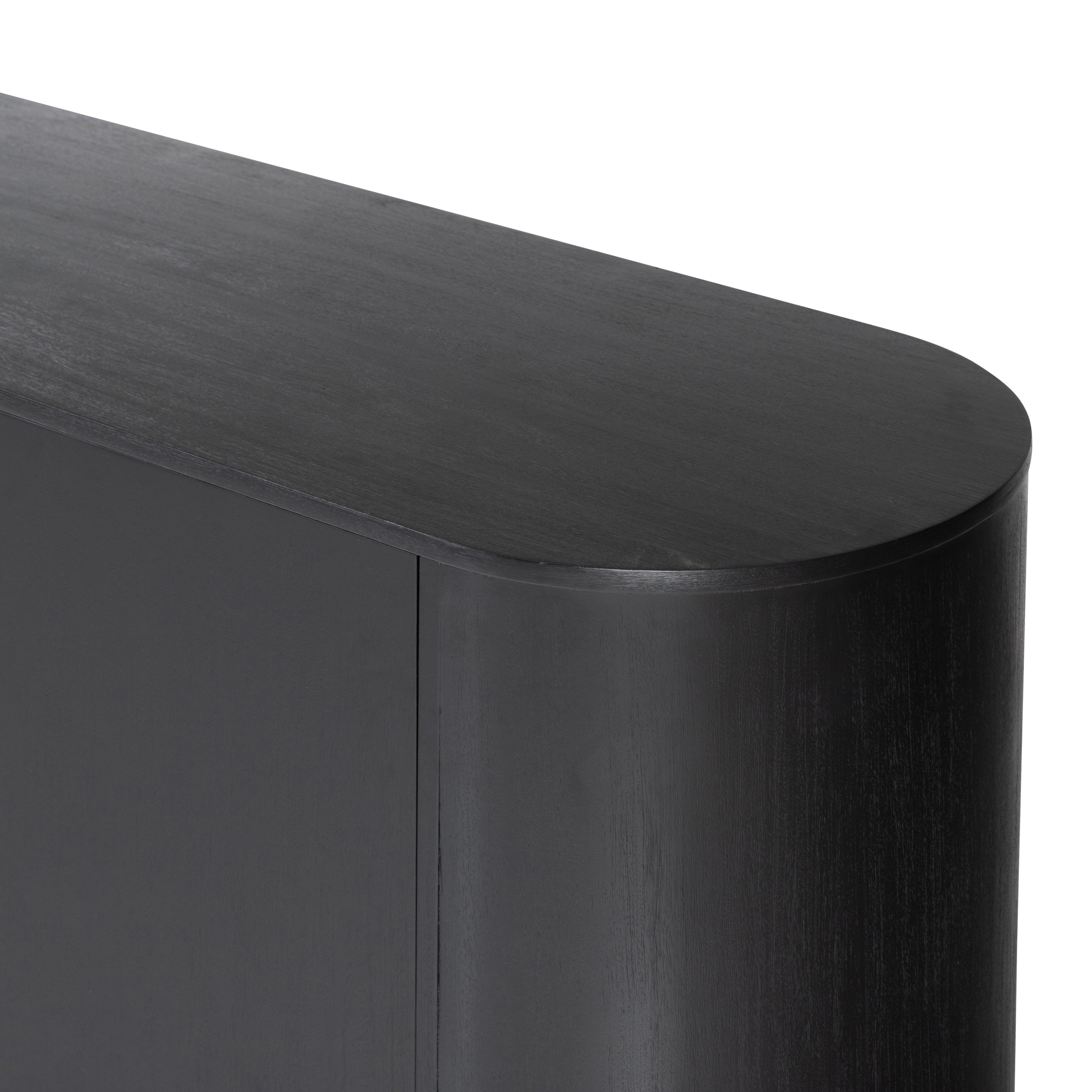 Featuring Paden Aged Black Acacia Sideboard by Four Hands at Amethyst Home. Streamlined and mysterious -- the Paden sideboard is an Amethyst favorite with beautifully concealed storage.Overall Dimensions: 94"W x 23"L x 33"H
Collection: HaidenColors: Aged Black Acacia ,Aged Black Acacia SolidMaterials: Thin Acacia Veneer ,Solid Acacia Weight: 220.46 lbs. Amethyst Home provides interior design, new home construction design consulting, vintage area rugs, and lighting in the Calabasas metro area.