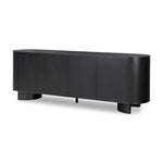 Featuring Paden Aged Black Acacia Sideboard by Four Hands at Amethyst Home. Streamlined and mysterious -- the Paden sideboard is an Amethyst favorite with beautifully concealed storage.Overall Dimensions: 94"W x 23"L x 33"H
Collection: HaidenColors: Aged Black Acacia ,Aged Black Acacia SolidMaterials: Thin Acacia Veneer ,Solid Acacia Weight: 220.46 lbs. Amethyst Home provides interior design, new home construction design consulting, vintage area rugs, and lighting in the Portland metro area.