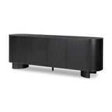 Featuring Paden Aged Black Acacia Sideboard by Four Hands at Amethyst Home. Streamlined and mysterious -- the Paden sideboard is an Amethyst favorite with beautifully concealed storage.Overall Dimensions: 94"W x 23"L x 33"H
Collection: HaidenColors: Aged Black Acacia ,Aged Black Acacia SolidMaterials: Thin Acacia Veneer ,Solid Acacia Weight: 220.46 lbs. Amethyst Home provides interior design, new home construction design consulting, vintage area rugs, and lighting in the Portland metro area.