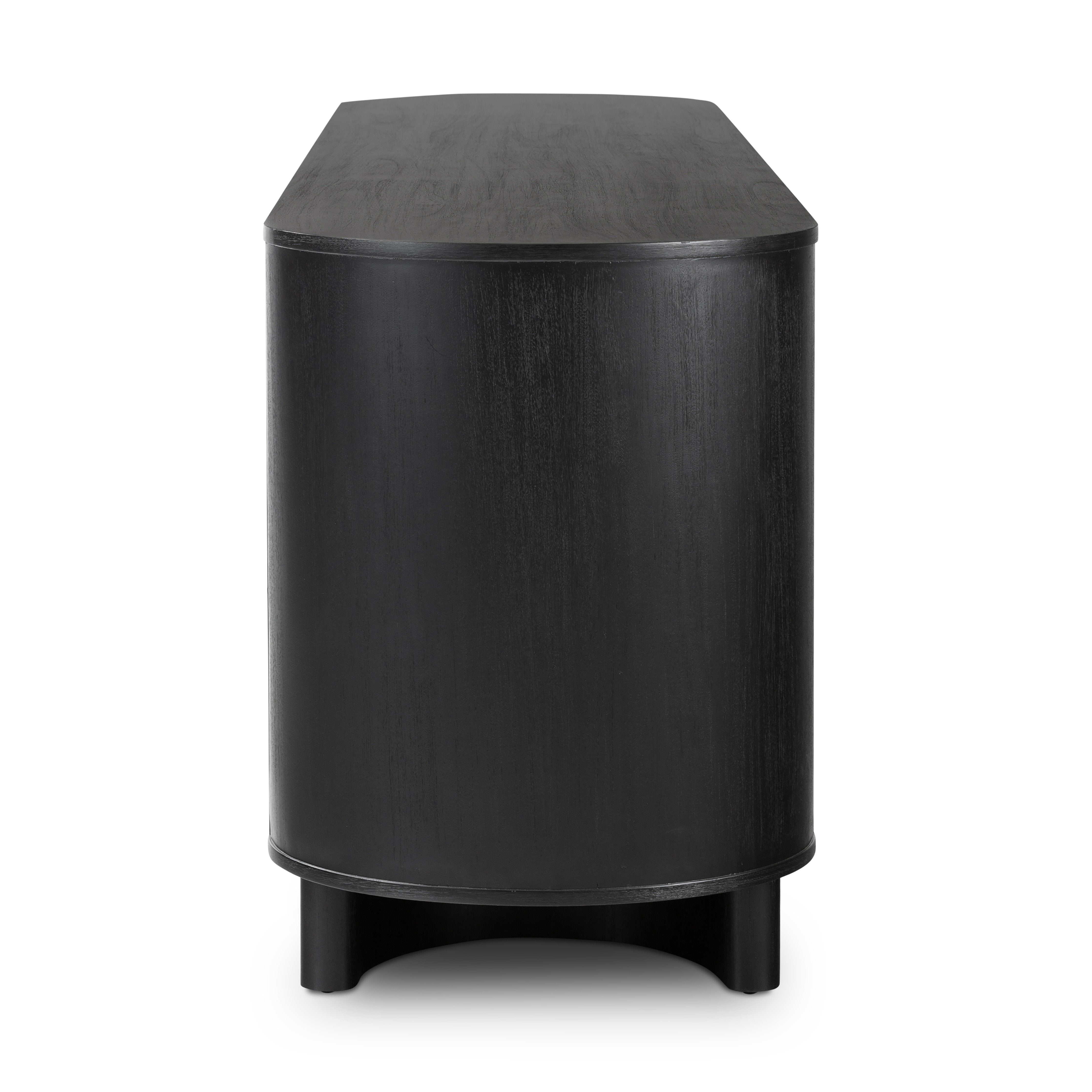 Featuring Paden Aged Black Acacia Sideboard by Four Hands at Amethyst Home. Streamlined and mysterious -- the Paden sideboard is an Amethyst favorite with beautifully concealed storage.Overall Dimensions: 94"W x 23"L x 33"H
Collection: HaidenColors: Aged Black Acacia ,Aged Black Acacia SolidMaterials: Thin Acacia Veneer ,Solid Acacia Weight: 220.46 lbs. Amethyst Home provides interior design, new home construction design consulting, vintage area rugs, and lighting in the Seattle metro area.