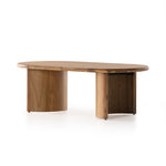 Featuring Paden Sandy Acacia Coffee Table by Four Hands at Amethyst Home. A study in shape. Solid brown acacia forms crescent-shaped legs and sprawling oval tabletop, bringing organic presence to the living room.
Overall Dimensions: 51"W x 27"L x 17"HColors: Sandy AcaciaMaterials: Thin Acacia VeneerWeight: 52.91Volume: 10.03Clearance from Floor: 15.5"Di. Amethyst Home provides interior design, new home construction design consulting, vintage area rugs, and lighting in the Newport Beach metro area.