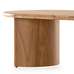 Featuring Paden Sandy Acacia Coffee Table by Four Hands at Amethyst Home. A study in shape. Solid brown acacia forms crescent-shaped legs and sprawling oval tabletop, bringing organic presence to the living room.
Overall Dimensions: 51"W x 27"L x 17"HColors: Sandy AcaciaMaterials: Thin Acacia VeneerWeight: 52.91Volume: 10.03Clearance from Floor: 15.5"Distance B. Amethyst Home provides interior design, new home construction design consulting, vintage area rugs, and lighting in the Omaha metro area.