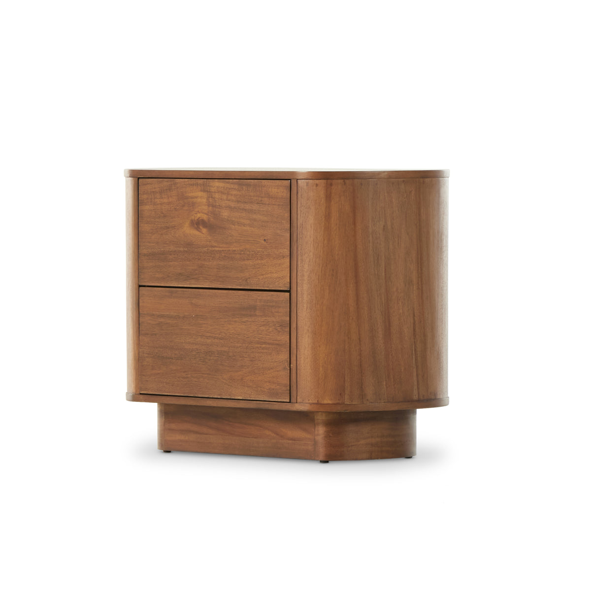 Paden Seasoned Brown Acacia Nightstand | ready to ship!