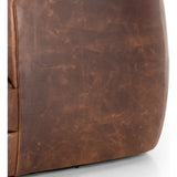 Featuring Paul Raleigh Cigar Swivel Chair by Four Hands at Amethyst Home. Old English-inspired top-grain leather is finished with a soft hand for a vintage, lived-in look on this traditionally inspired chair. Handcrafted in Italy, the richness of this distinctive, full-bodied leather develops an even-richer patina over time. Button tufting texturizes a comfortably curved back and . Amethyst Home provides interior design, new construction, custom furniture, and area rugs in the Monterey metro area.