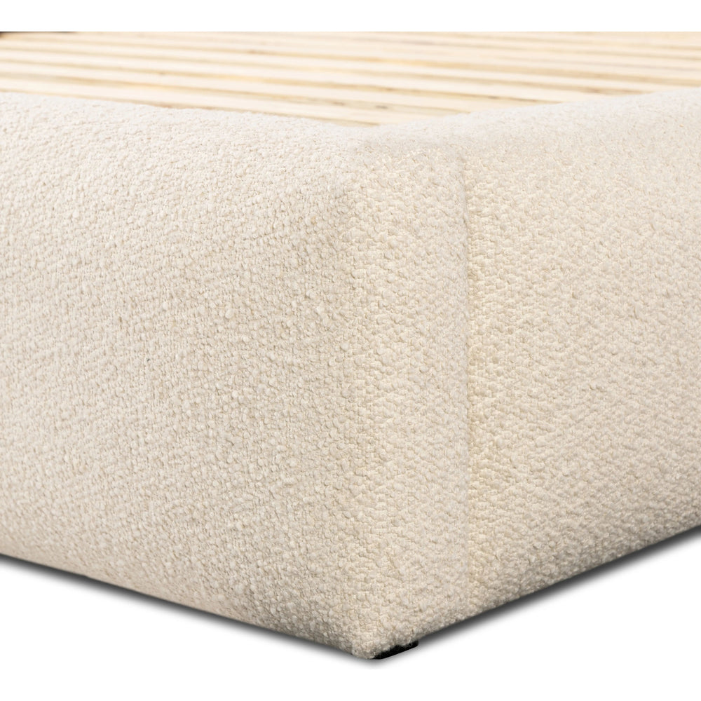 Quincy Lisbon Cream-King Bed | ready to ship!