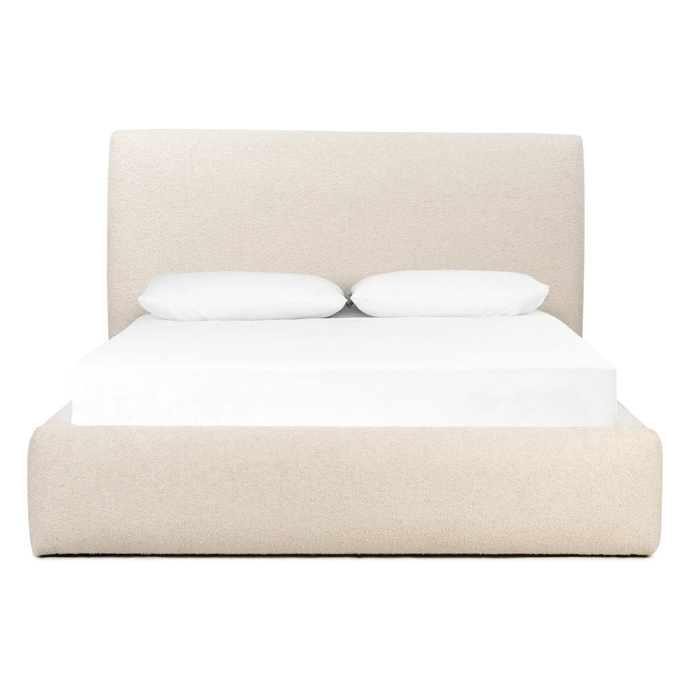 Quincy Lisbon Cream-King Bed | ready to ship!