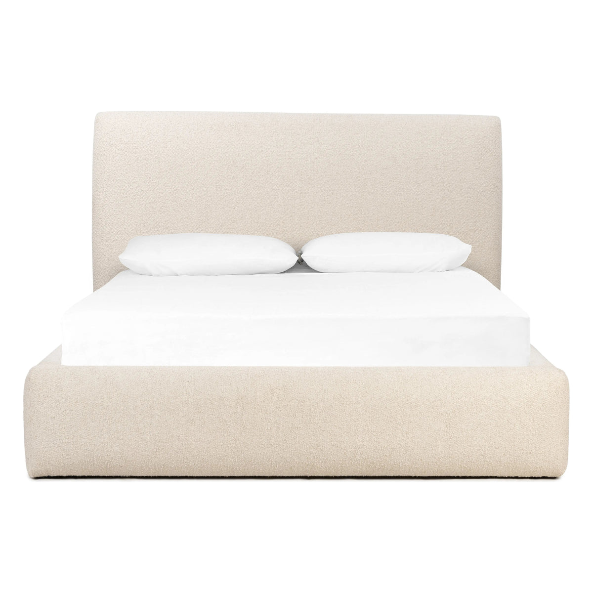 Quincy Lisbon Cream-King Bed | ready to ship!