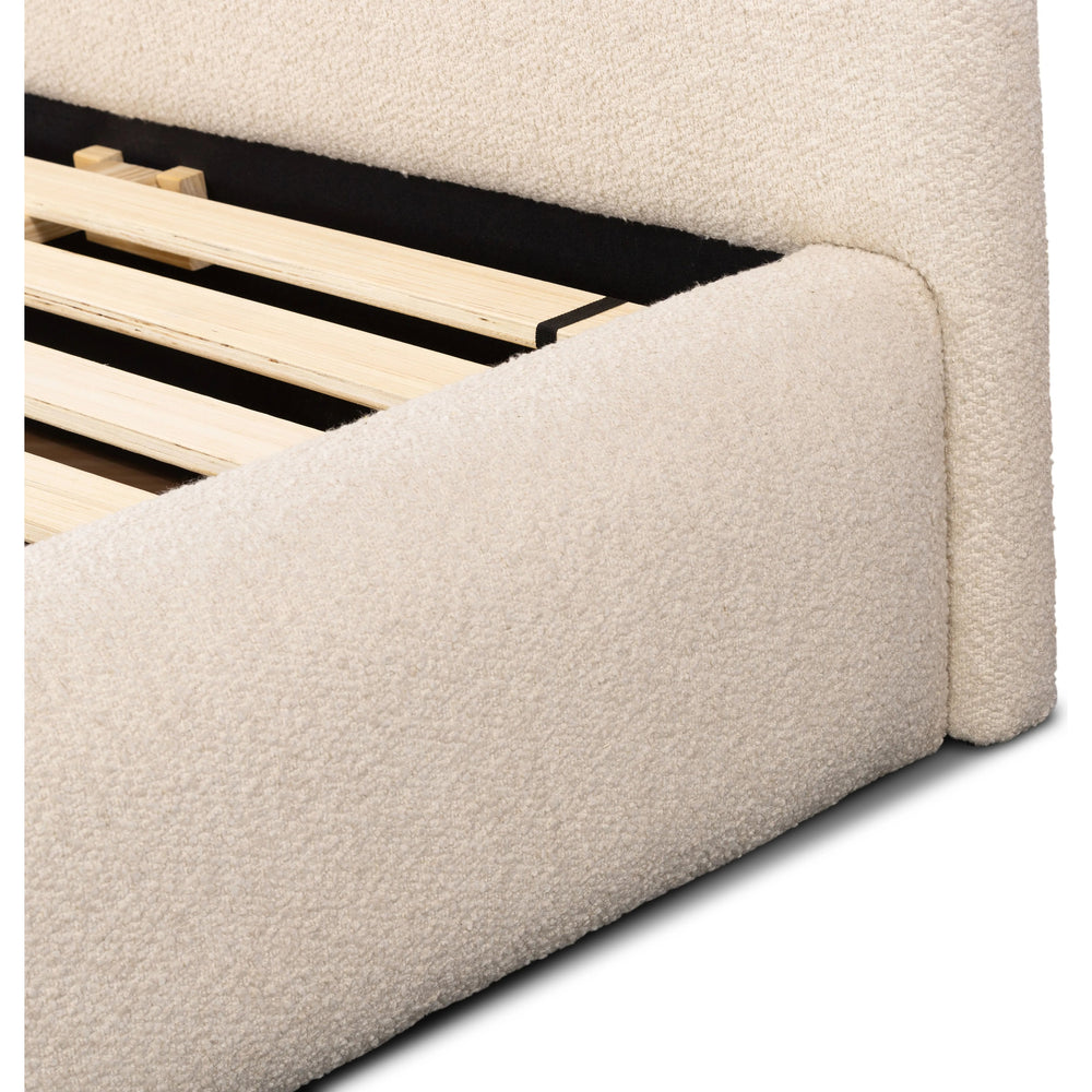 Quincy Lisbon Cream-King Bed | ready to ship!