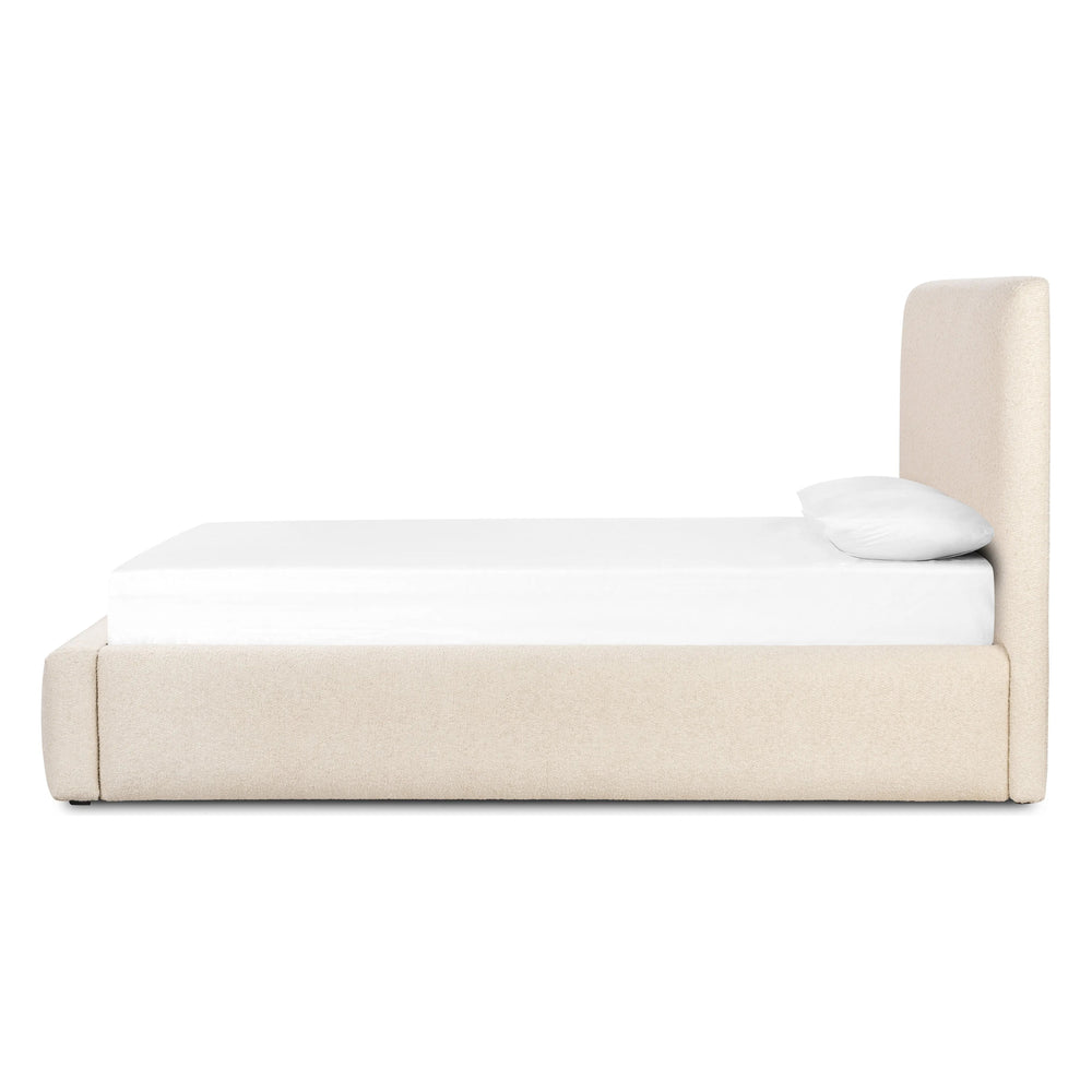 Quincy Lisbon Cream-King Bed | ready to ship!