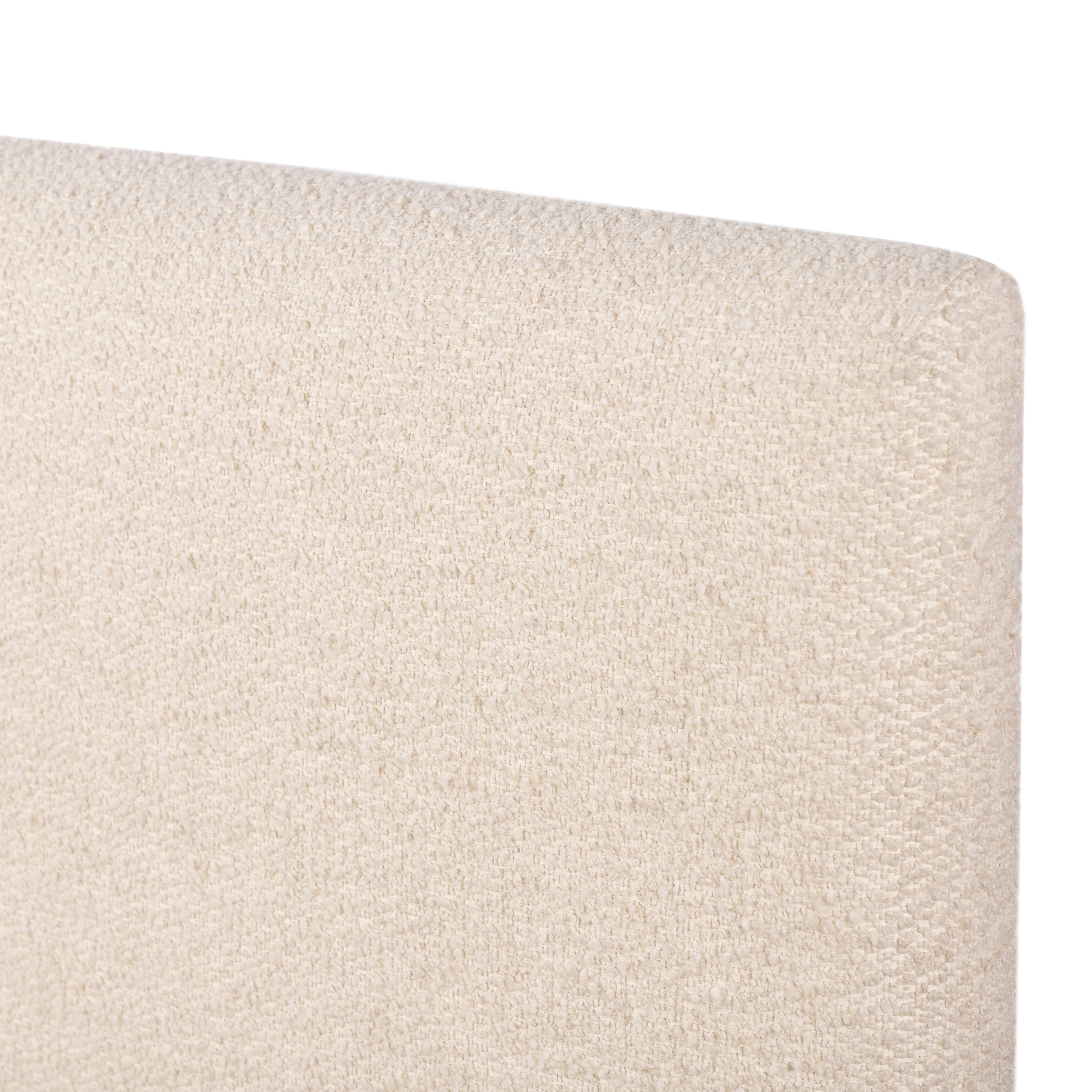 Featuring Quincy Lisbon Cream-Queen Bed by Four Hands at Amethyst Home. Modern, clean shaping meets inflated comfort with this padded, upholstered bed frame in a textural boucle-like pattern.Overall Dimensions: 73"W x 92.25"L x 40"H
Collection: EastonColors: Lisbon Cream ,BlackMaterials: 81% Pl, 19% Pc ,Solid Parawood Weight: 188.38 lbs. Amethyst Home provides interior design, new home construction design consulting, vintage area rugs, and lighting in the Tampa metro area.