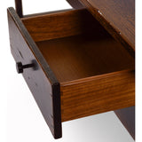 Featuring Reign Desk - Distressed Walnut by Four Hands at Amethyst Home. It's a material thing. Made entirely from solid pine, a specialized waxed finish gives this roomy five-drawer desk a purposefully antiqued look.Overall Dimensions: 72"W x 30"L x 30"H
Collection: CordellaColors: Distressed Walnut ,Distressed CopperMaterials: Solid Birch Weight: 116.84 lbs. Amethyst Home provides interior design, new construction, custom furniture, and area rugs in the Houston metro area.
