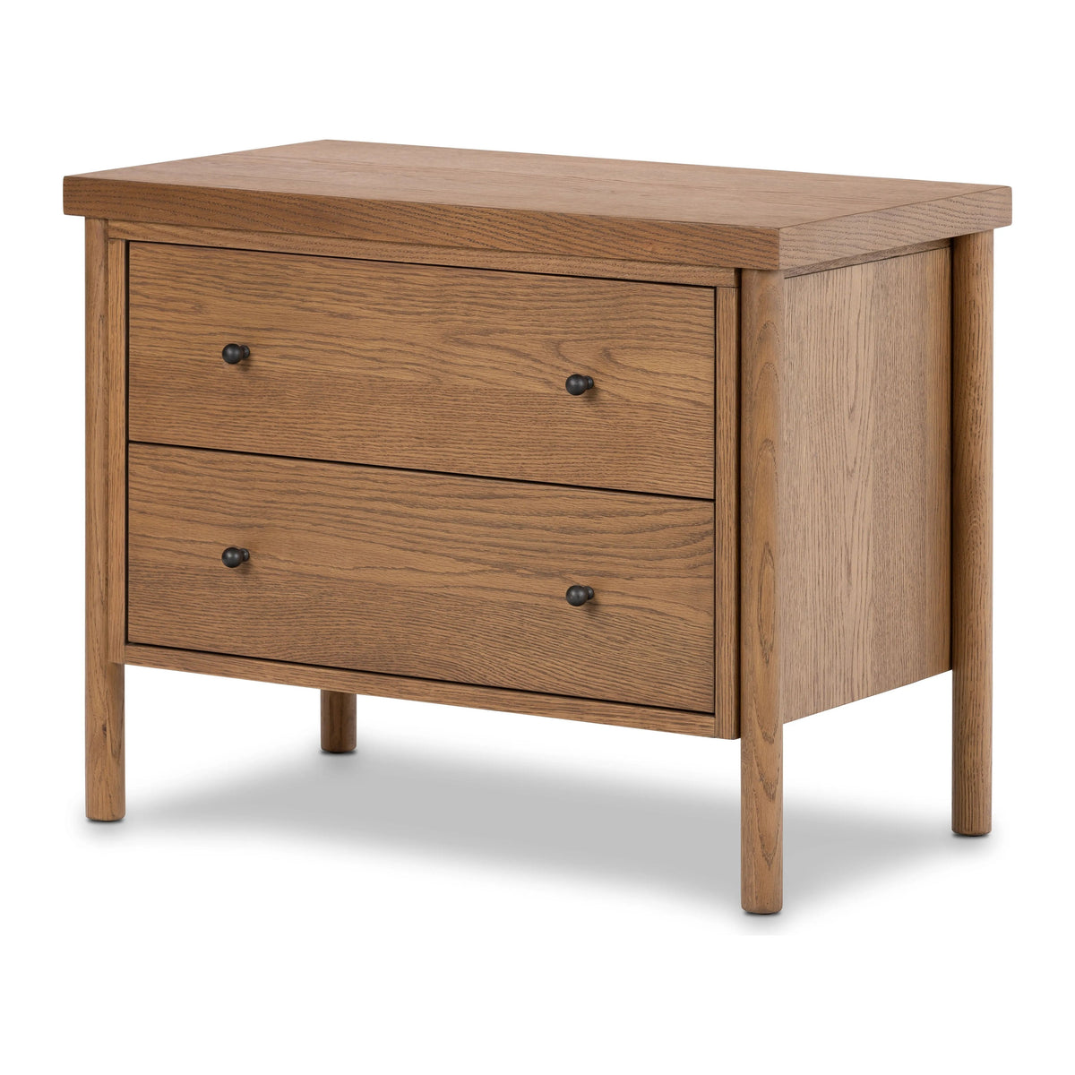 Roark Amber Oak Nightstand | ready to ship!