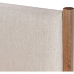 Featuring Roark Essence Natural-Queen Bed by Four Hands at Amethyst Home. Rounded, chunky dowel legs in an amber oak finish frame the neutral, linen-like upholstered headboard of this bed frame.
Collection: BoltonColors: Essence Natural ,Amber Oak ,Amber Oak VeneerMaterials: 49Vi,22Li,18Pl,11Co ,Solid Oak ,Thick Oak VeneerOverall Dimensions: 64.25"W x 86"L x . Amethyst Home provides interior design, new home construction design consulting, vintage area rugs, and lighting in the Seattle metro area.
