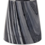 Featuring Rowe Ebony Marble End Table by Four Hands at Amethyst Home. Precise curves add up to modern presence. Bold ebony marble is carved from a single piece of stone and turned on a lathe to form the curves and angles of this end table.Overall Dimensions: 14"W x 14"L x 17.50"H
Collection: MarlowColors: Ebony Marble SolidMaterials: Solid Marble Weight: 91.1. Amethyst Home provides interior design, new home construction design consulting, vintage area rugs, and lighting in the Seattle metro area.
